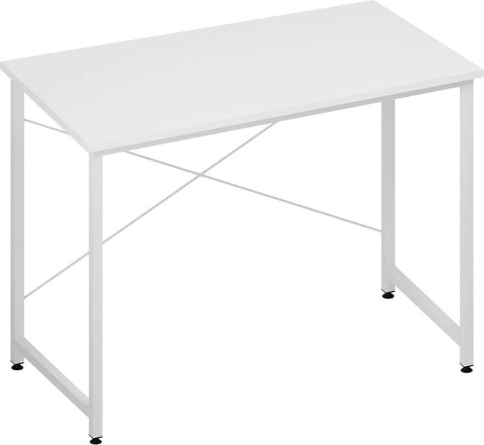 Computerbureau - Bureau - Studietafel - Ruim tafelblad - 100 cm x 75 cm x 50 cm - E1 houtmateriaal - Stabiele structuur