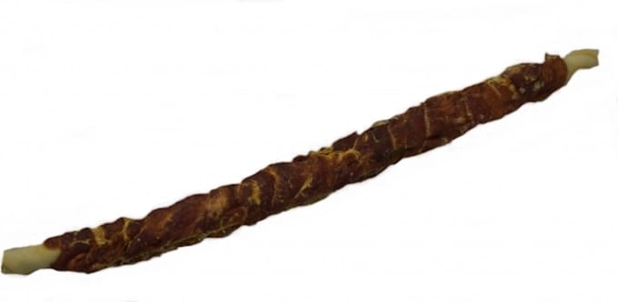 Hondensnacks eend-Eend met runderhuidsticks-40cm-3 stuks-Animal King