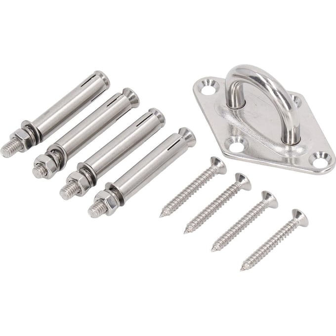 Oogpadhaak RVS U-vorm Heavy Duty Sterk Lager voor Plafondophanging