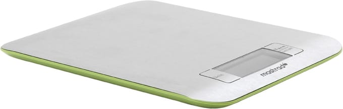Keukenweegschaal, RVS, 5 kg, Groen - Mastrad