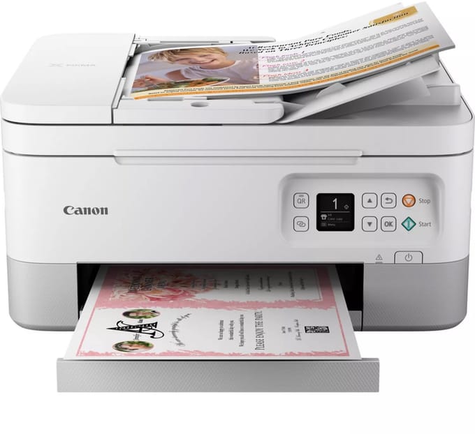 Canon PIXMA TS7451i - All-In-One Inkjetprinter - Wit