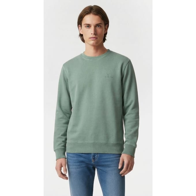 Dstrezzed Ds-nikol Crew Green Bay Größe: M | Pullover Outlet | Herren | Grün
