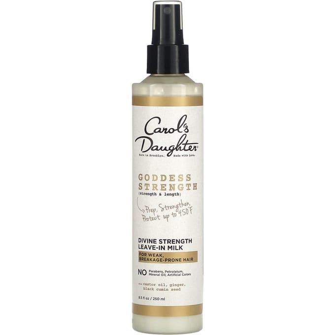Carol's Daughter, God's Strength, Divine Strength Leave-In Milk, 8.5 fl oz (250 ml) white