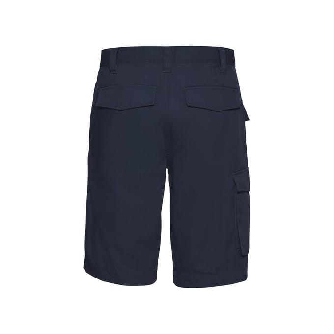 Russell Heren Polycotton Werkshorts (Franse marine)