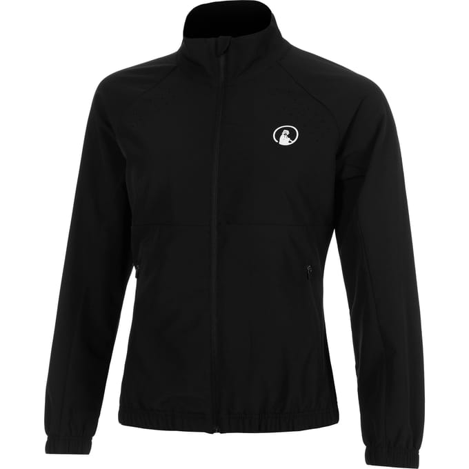 Quiet Please Return Trainingsjack Dames-Zwart