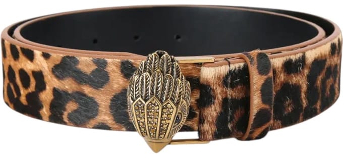 Kurt Geiger Dames Riem Bruin 0120539109 Kensington
