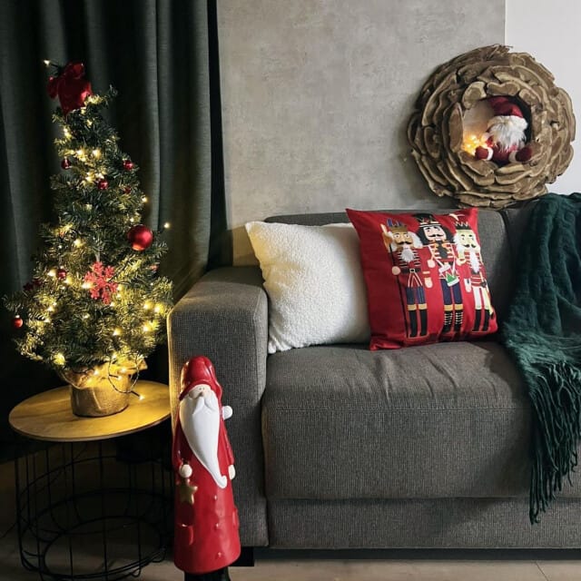 Gek op kussens! Sierkussen nutcracker | 45 x 45 cm | katoen/polyester