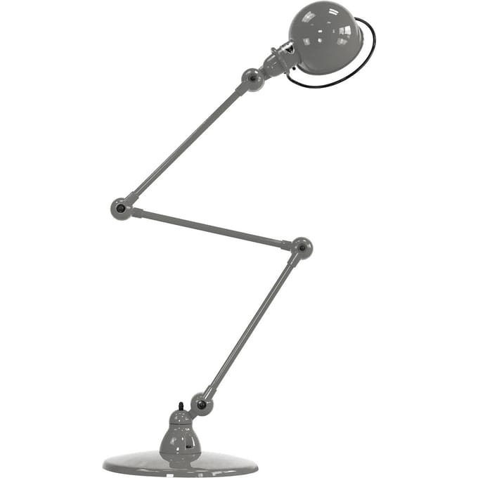 Jieldé Loft D9403 scharnier-vloerlamp, grijs