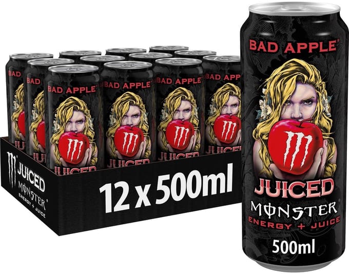 Monster Energy juiced Bad Apple 12X 500ml
