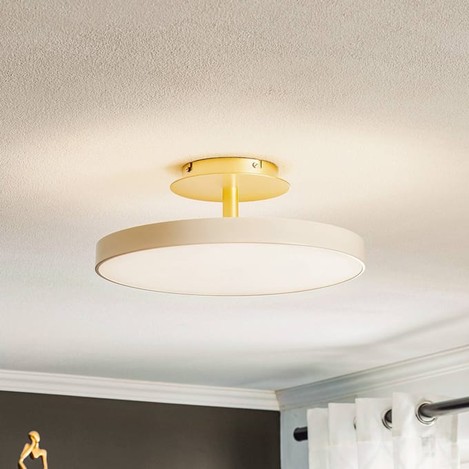 UMAGE Asteria Up Medium plafondlamp 43 cm parelwit