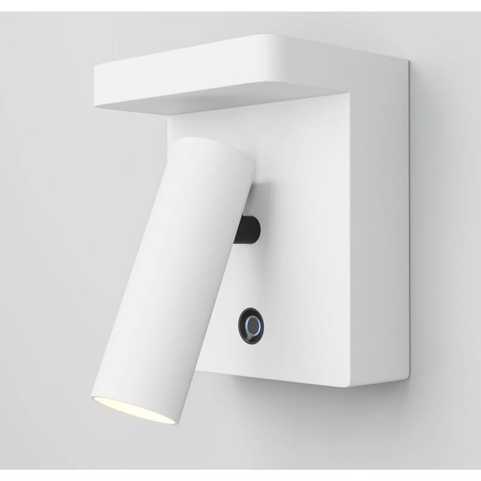 Maytoni LED wandlamp Aron, wit, dimbaar, draaibaar