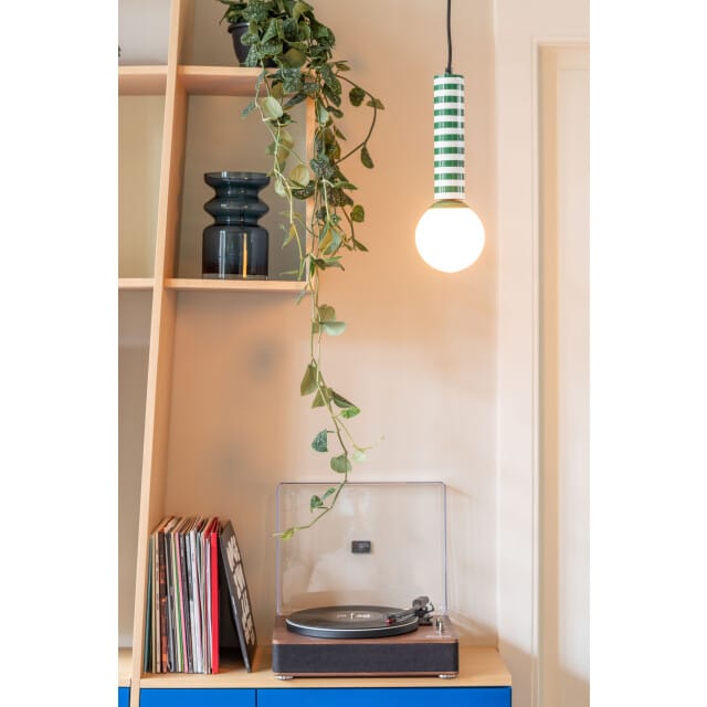 Leitmotiv hanglamp rayado retro - 12x12x38 cm