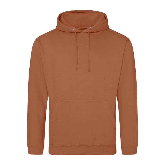 Just Hoods College Hoodie JH001 - GINGER BISCUIT - S