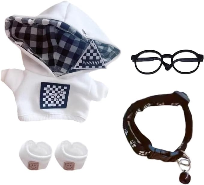 Pluche Pop Kleding Accessoires Set voor 10cm tot 20cm Knuffels