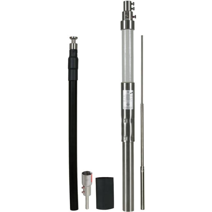 DEH HVI Stroomgeleiderset D 27mm L5000 met luchtaansluitingen - 819433