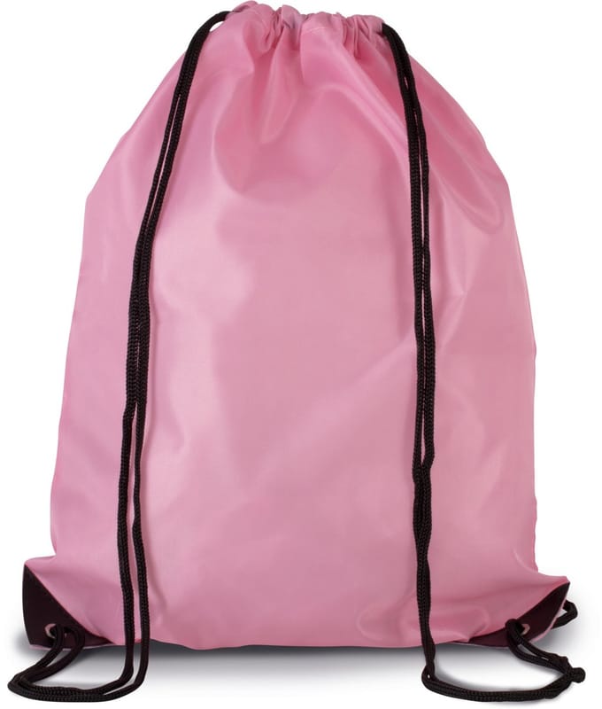 Kimood Rugzak met draagkoordjes KI0104 - Dark Pink - One size