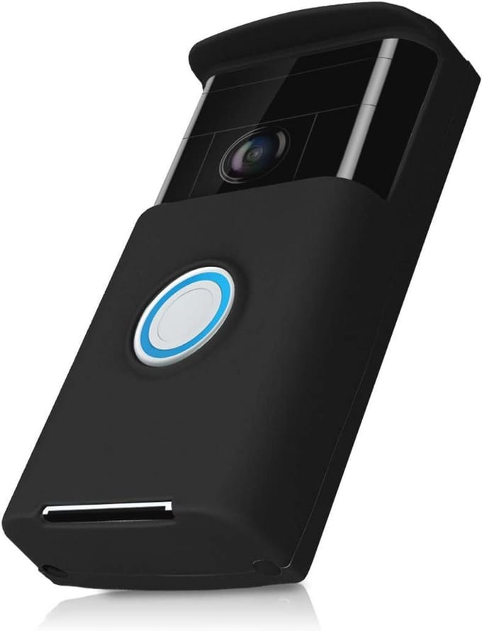 Zwarte Silicone Bescherming Cover voor Video Deurbel