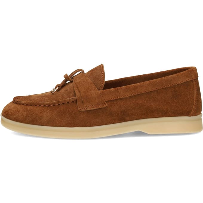 Poelman Zalama Dames Loafers - Licht bruin