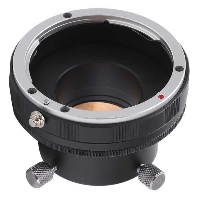 Macro Lens Adapter Ring voor Canon EF EFS Mount Lens naar 1.25in Telescoop Oculair black