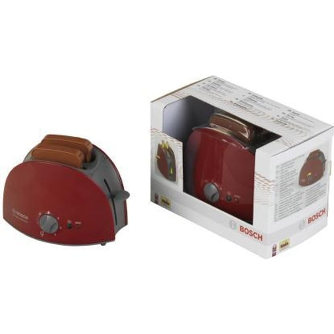 Klein Toys - Bosch Speelgoed Broodrooster - rood