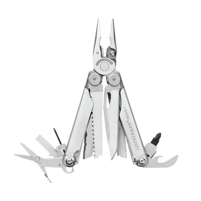 Leatherman - Wave+ Multi-Tool - 18-in-1 met Vergrendelbare Messen en Tangen
