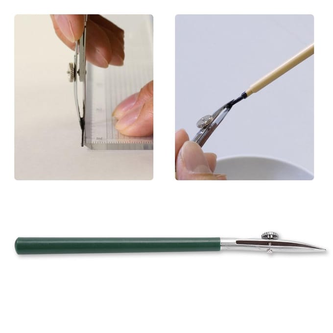 Stylo multifonction pour masquage de lignes, outil de bande dessinée, fournitures de peinture, papeterie(119 L) gray