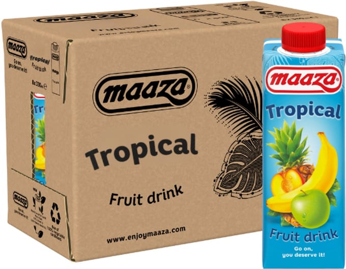 Maaza Tropical Fruit Drink 8 x 330 ml