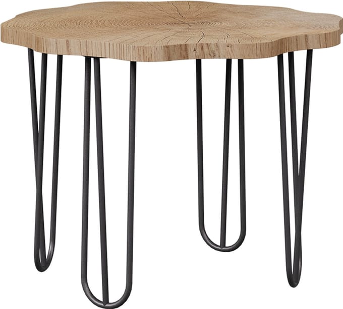 Vicco Ringo Salontafel – 60 x 60 cm Eiken