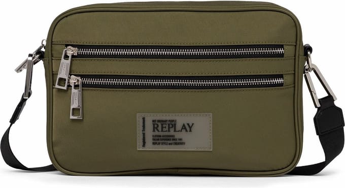 REPLAY Schoudertas Crossbody Bag Military Green Kaki