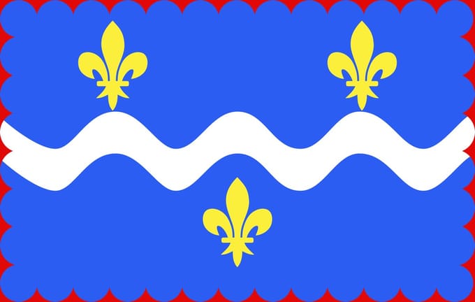 Vlag Indre 100x150cm