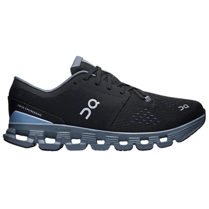 ON Cloud X 4 Noir Chambray Baskets Homme 3ME30041446 42.5 black