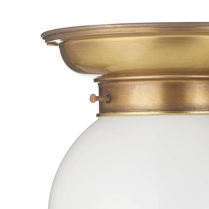 Berliner Messinglampen Plafondlamp Jim - made in Germany