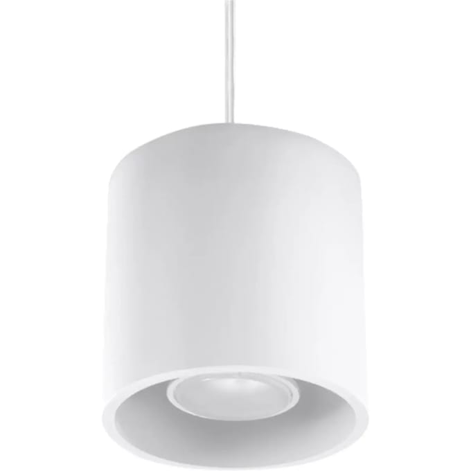 Sollux Lighting Hanglamp Orbis - GU10 - wit - aluminium - 110x10x10cm
