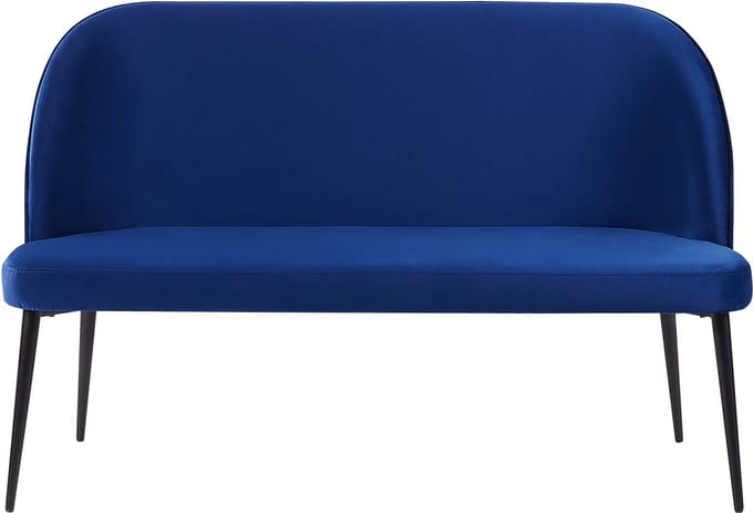 OSBY - Tweezitsbank - Marineblauw - Fluweel