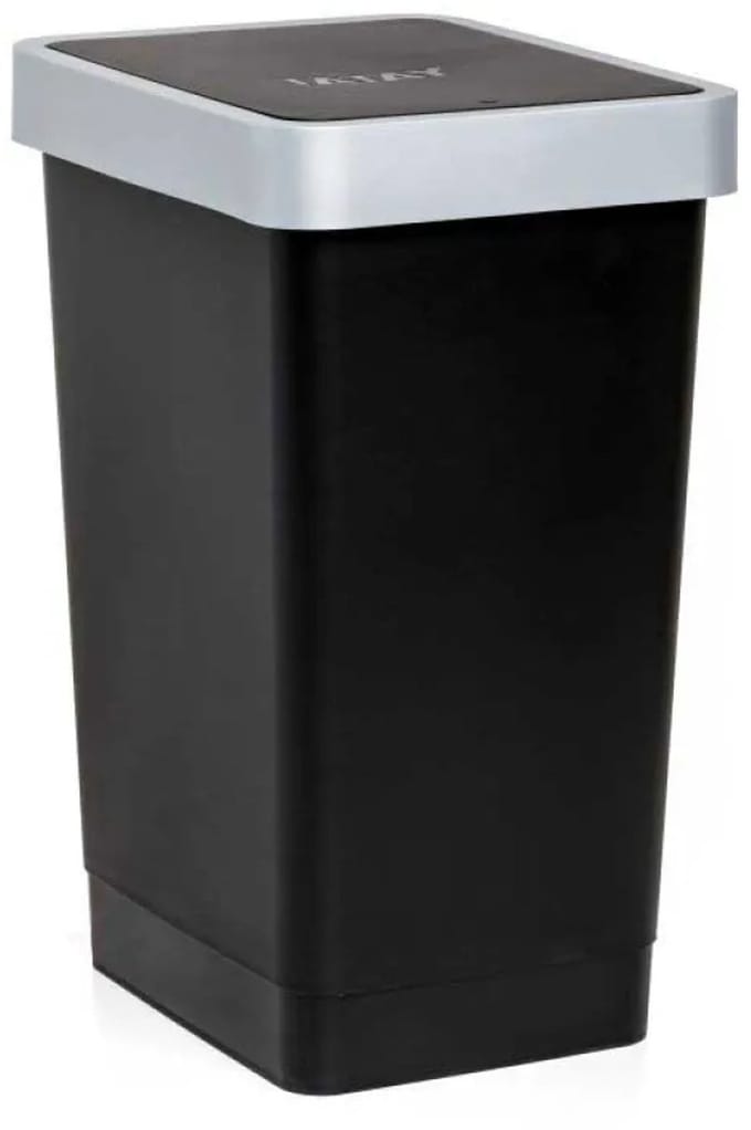 Tatay Smart Prullenbak 25l Zilver