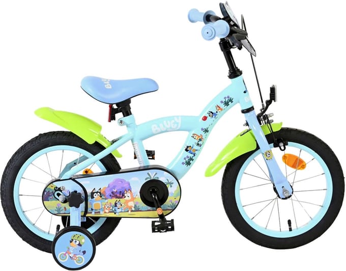 Bluey Kinderfiets - 14 inch - Lichtblauw