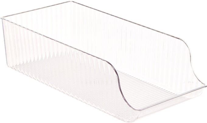 5Five Opbergbakje voor koelkast voor blikjes - 17x36x10cm - Transparant