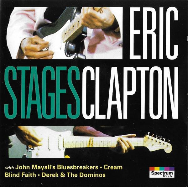 CD ERIC CLAPTON - Stages 5500282 Spectrum Music 1993 Duitsland Rock Gebruikt