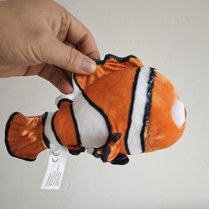 Très Mignon 17cm Nemo Et Dory Poisson Peluche Douce Jouet Pour Cadeau D'Anniversaire 17cm gray