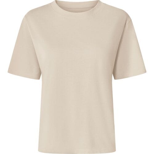 ESMARA Dames T-shirt (Beige, XS (32/34))