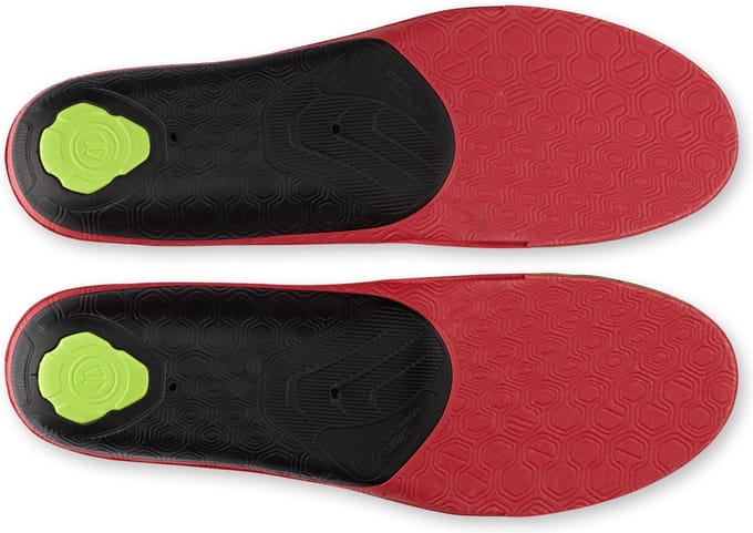 Sidas 3feet Eco Warm Mid, binnenzool, zwart/rood