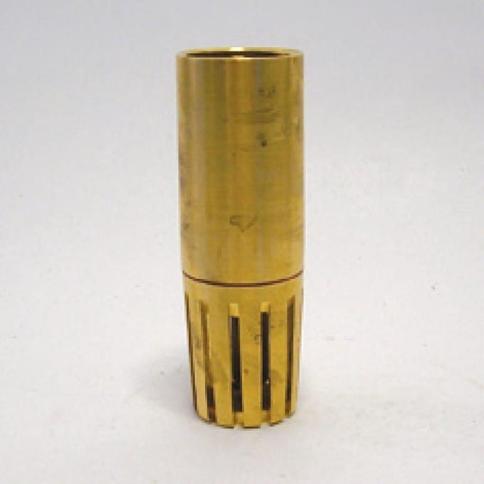 Zuigkorf messing smal 3/4"