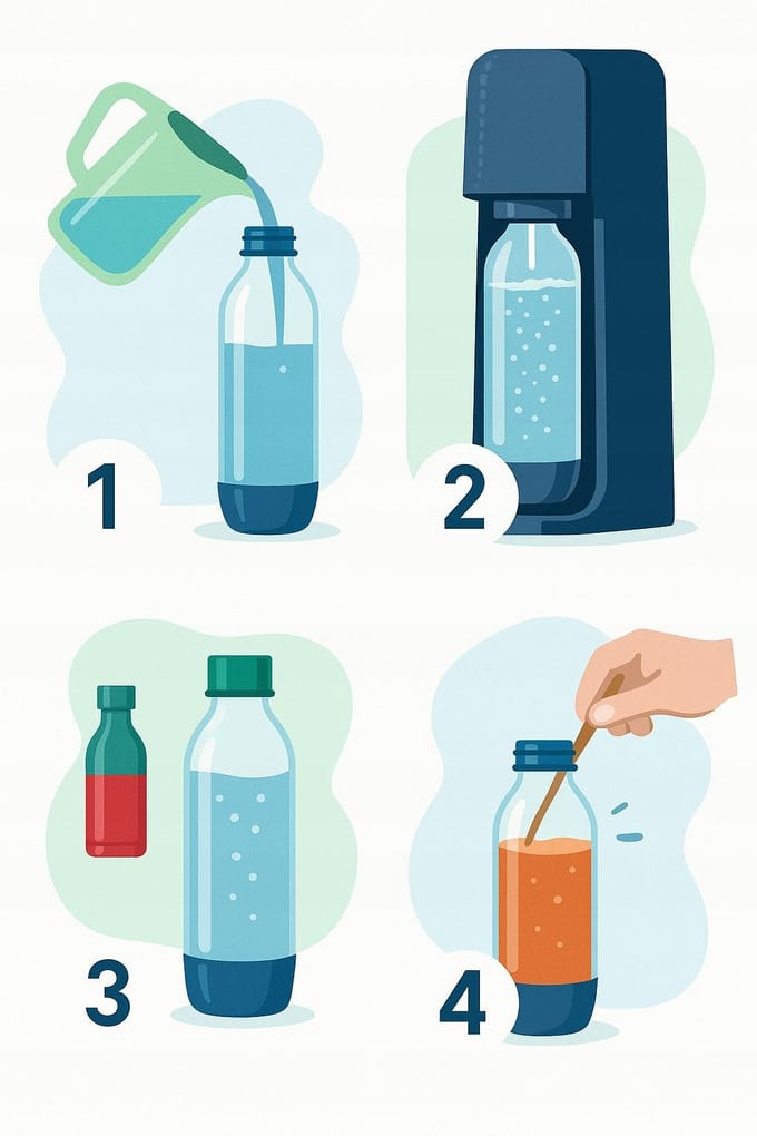 SodaStream Syropy - Malina Zero - Orange Mango - Zonder Suiker