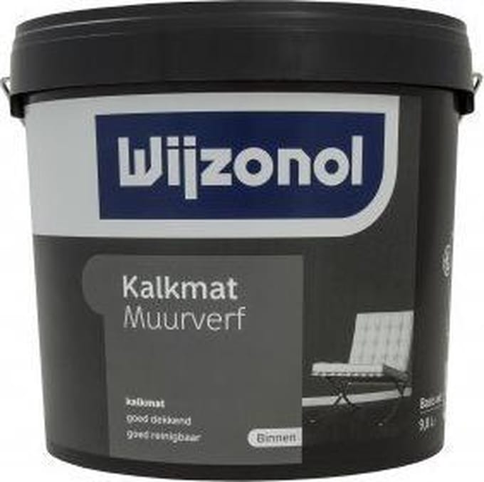 Kalkmat Muurverf - 1 liter