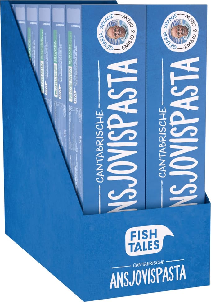 Fish Tales - Ansjovispasta - 12 pack - MSC