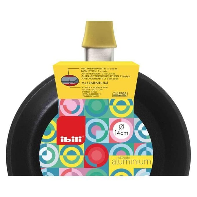 Poêle Antiadhésive - IBILI - MiniAlu - 14 cm - Aluminium - Full Induction