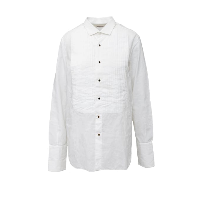 Yves Saint Laurent Tuxedo Shirt - '10s