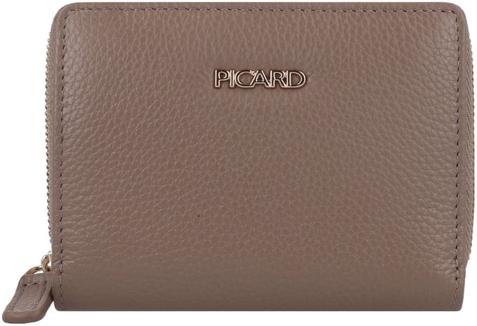 PICARD Leren Portemonnee Java 1 Wallet Chai Taupe