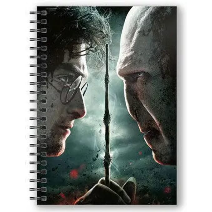 Harry Potter - Harry vs Voldemort - 3D Spiral Notitieboek A5