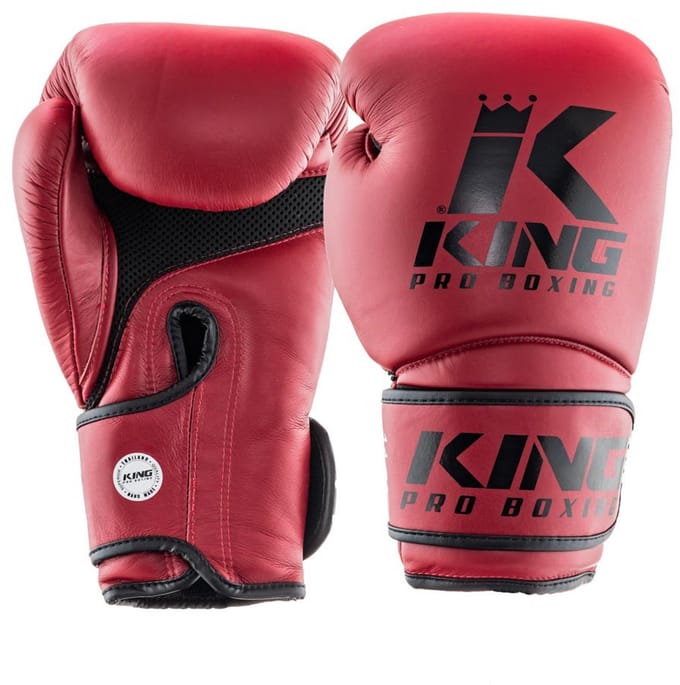King (kick)bokshandschoenen KPB Star Mesh 3 Rood 12oz